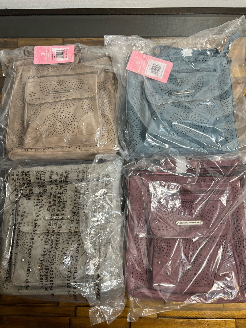 Stone Mountain USA 4-Handbags Bundle | New With Tags | Save Big $266 MSRP - Picture 6 of 16